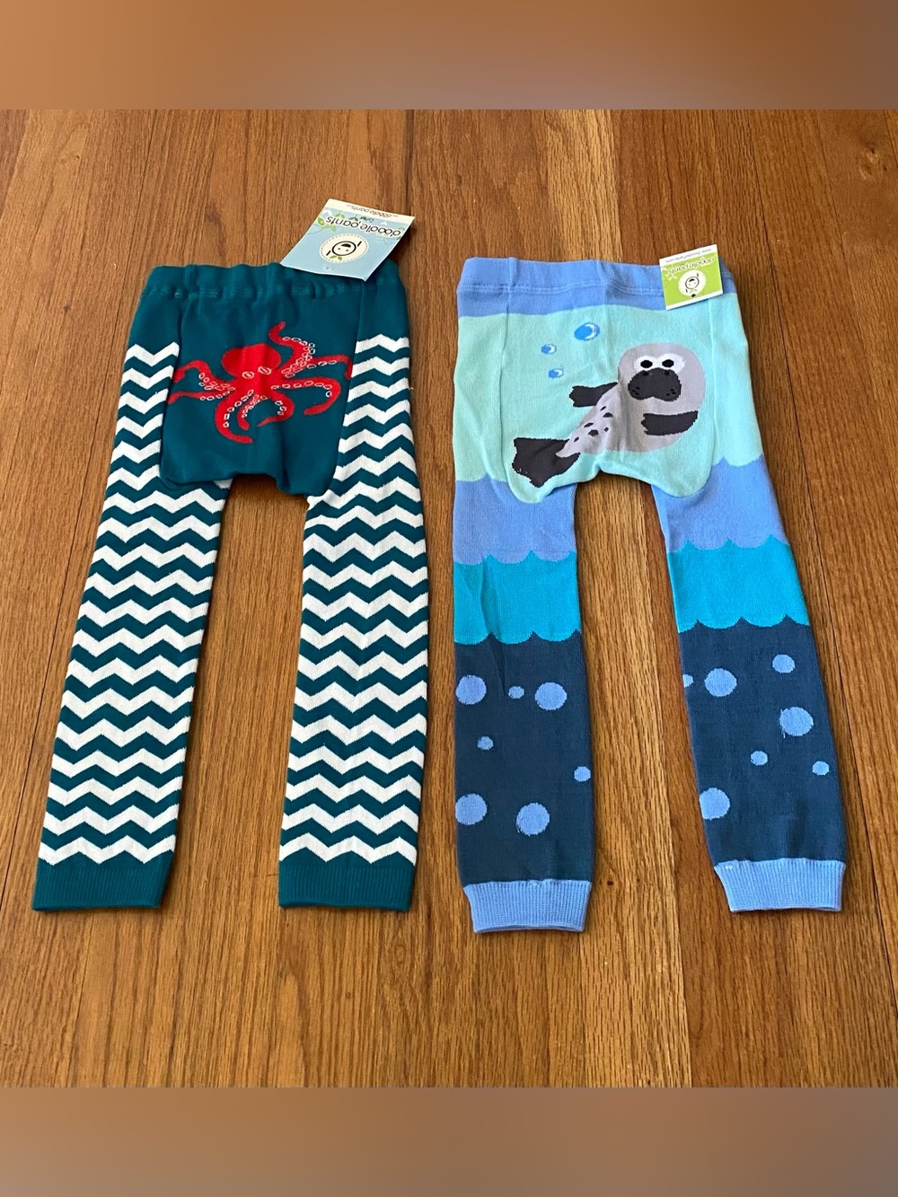 Doodle Pants Kids Octopus and Manatee Leggings Set